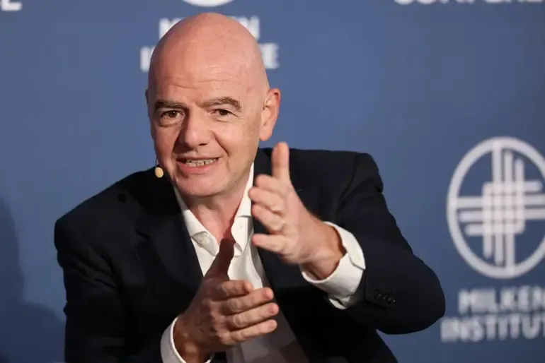 华体会赛事团队-FIFA筹办u15全球赛，因凡蒂诺提议揭幕战让以色列vs巴勒斯坦
